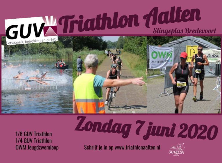 Logo Zawodów GUV Triathlon Aalten 2020